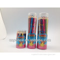 3.5\" popular wood colors pencil for promotion items plastic mantle pencil